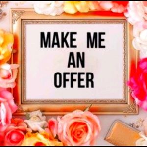 All offers are welcome… 😍